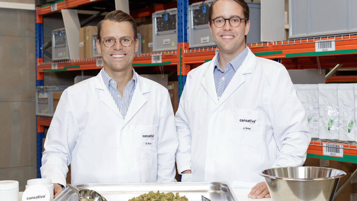 Benedikt (links) und Jakob Sons.