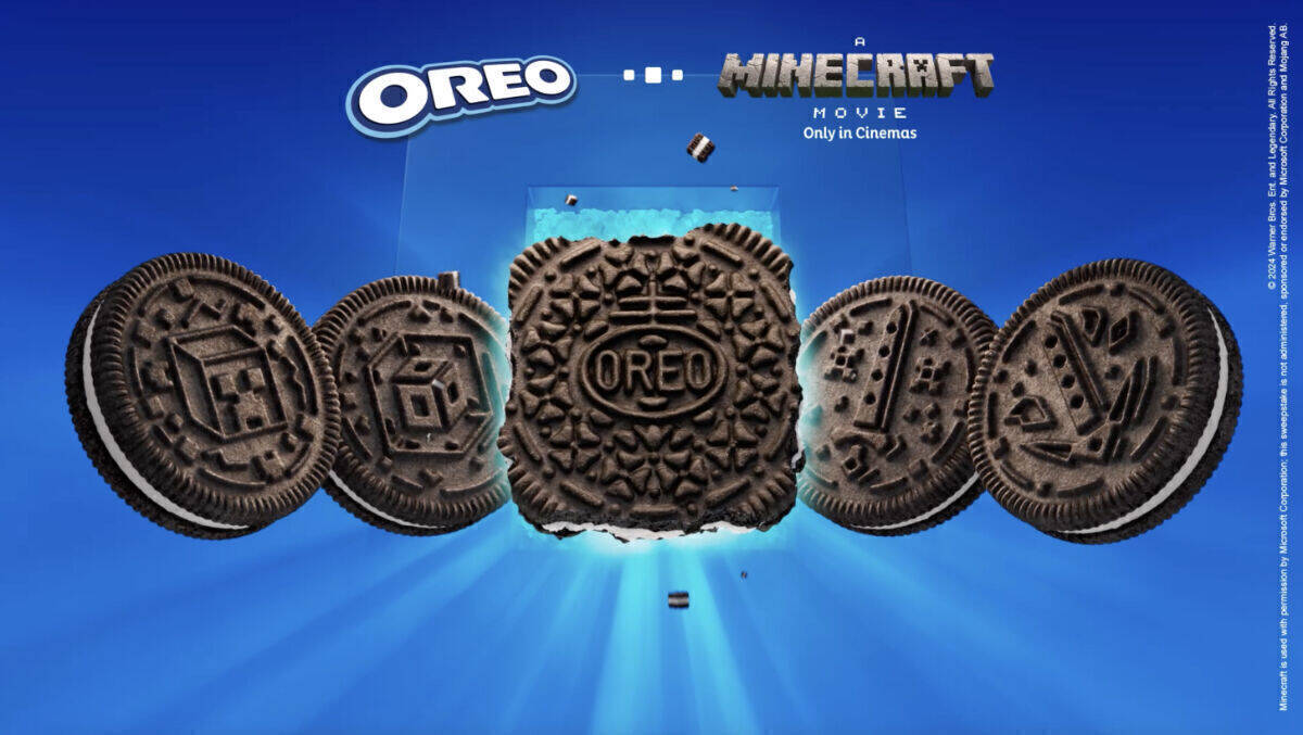 Oreo und Minecraft tun sich zusammen.