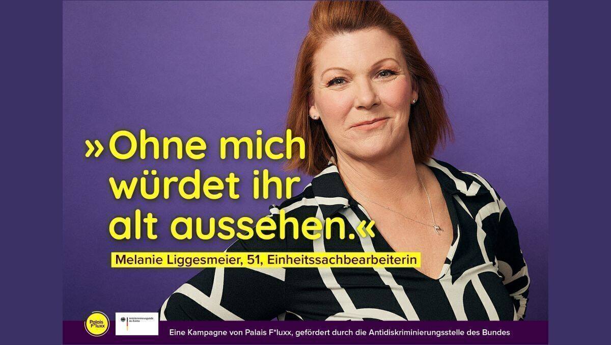 Ab 1. März lanciert Palais Fluxx eine Kampagne gegen Altersdiskriminierung von Frauen.