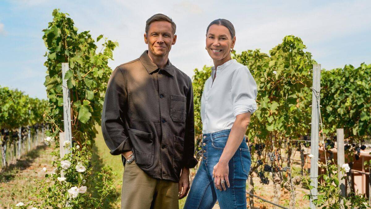 General Manager Kathrin Anselm und Matthias Schweighöfer.