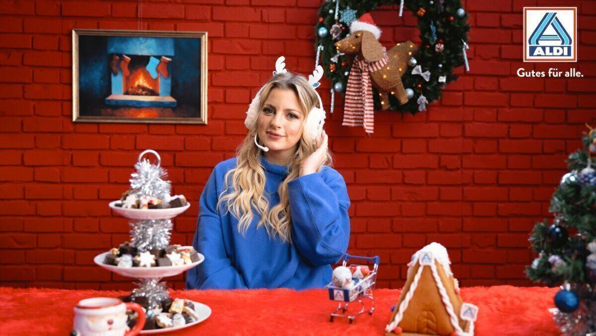 Wieder für Aldi Nord im Einsatz: Moderatorin Laura Larsson