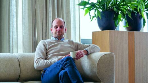 Mit ähnlicher Leidenschaft wie über "grüne" Anliegen spricht Raoul Roßmann über seine Vorliebe für Grüntee