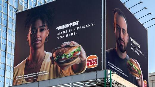 Burger King wirbt für Vielfalt.