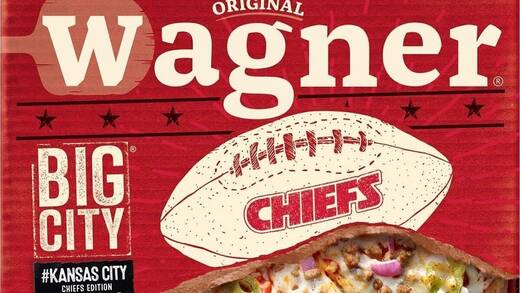 Wagner Pizza kooperiert mit den Kansas City Chiefs