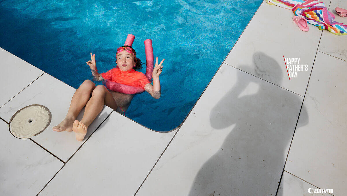 Canon feiert den Vatertag.