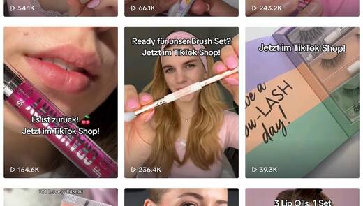 Eine Reihe ausgewählter Produkte eröffneten im April 2025 den Tiktok-Shop von Essence