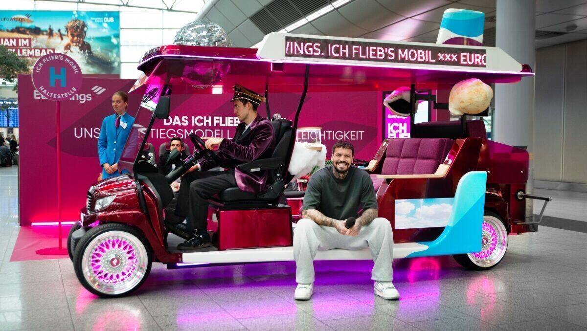 Flughafen als Bühne: Eurowings und der Influencer EMMVEE lassende Passagiere „Ich flieb’s!“ erleben