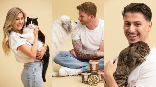 Creators und ihre Tiere.