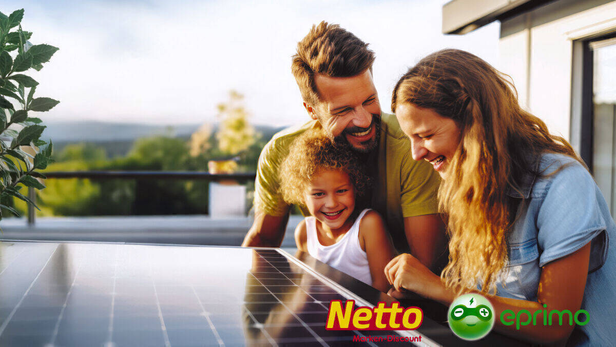 Netto und eprimo starten Balkonkraft-Offensive