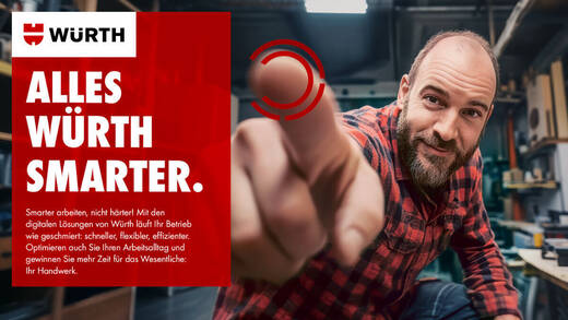 Bei Würth wird "alles smarter".