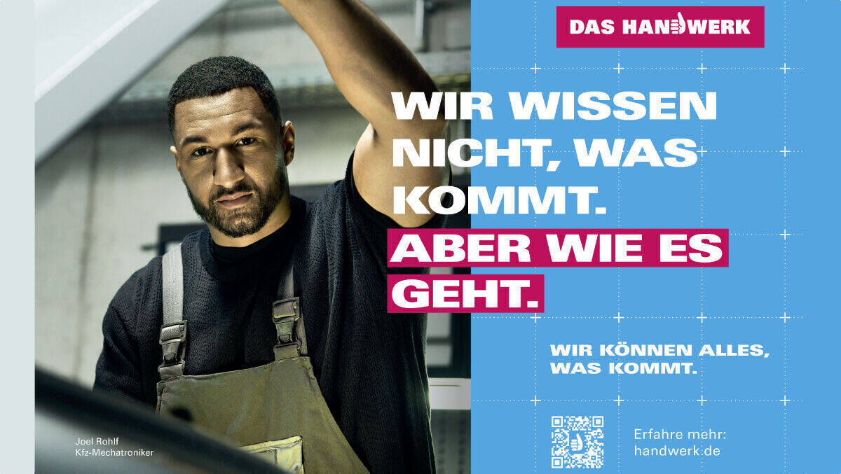 Wer was kann, kann zuversichtlich in die Zukunft blicken.