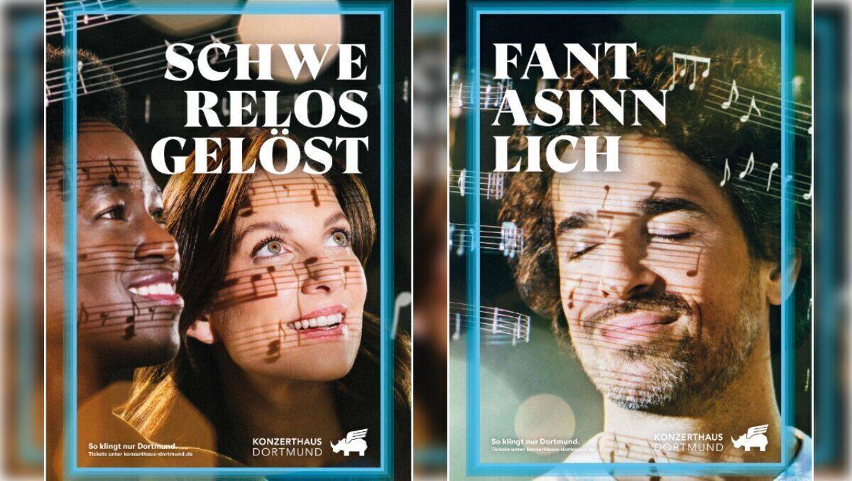 Bilder, die man spürt: Kampagnenmotive des Konzerthauses Dortmund