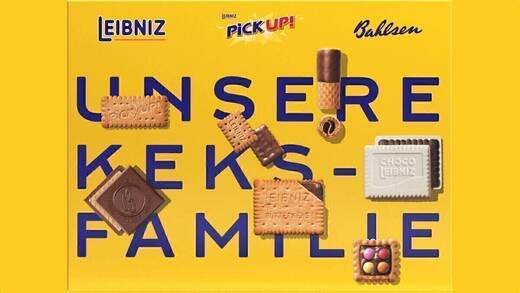 Groß geworden mit seinen Keksen: Bahlsen.