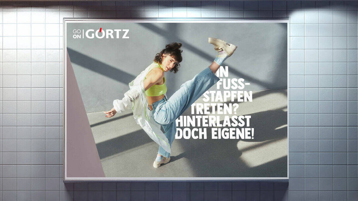 Görtz macht Mut: Mit den passenden Schuhen gelingt vieles.