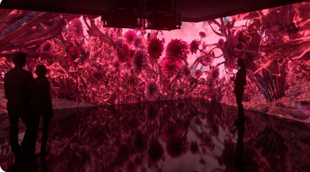 Magentaverse: Artechouse präsentiert Installation auf der Art Basel