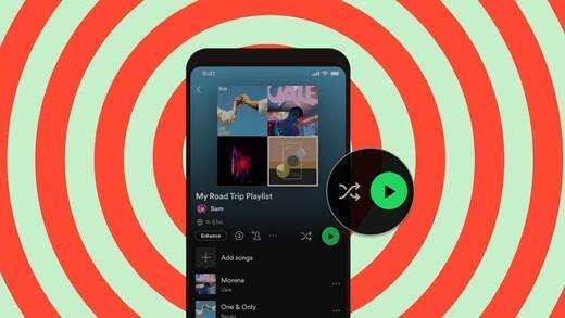 Push the button: Demnächst gibt es zwei bei Spotify.