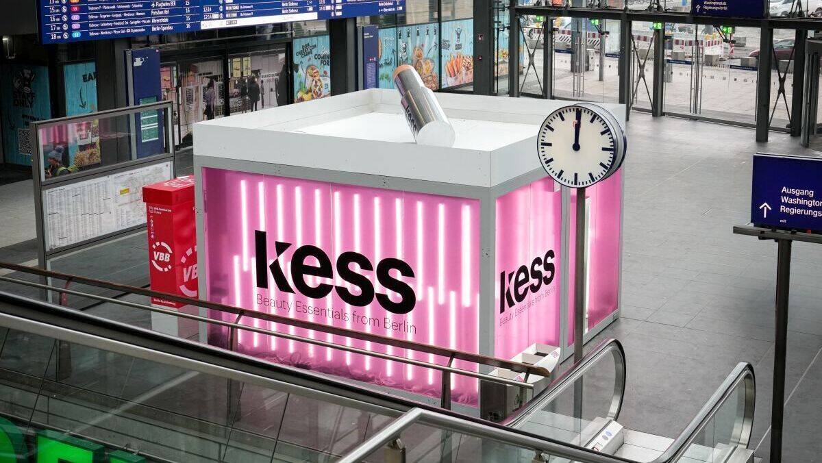 Der Popup-Store ist bis Ende Mai am Hauptbahnhof Berlin.