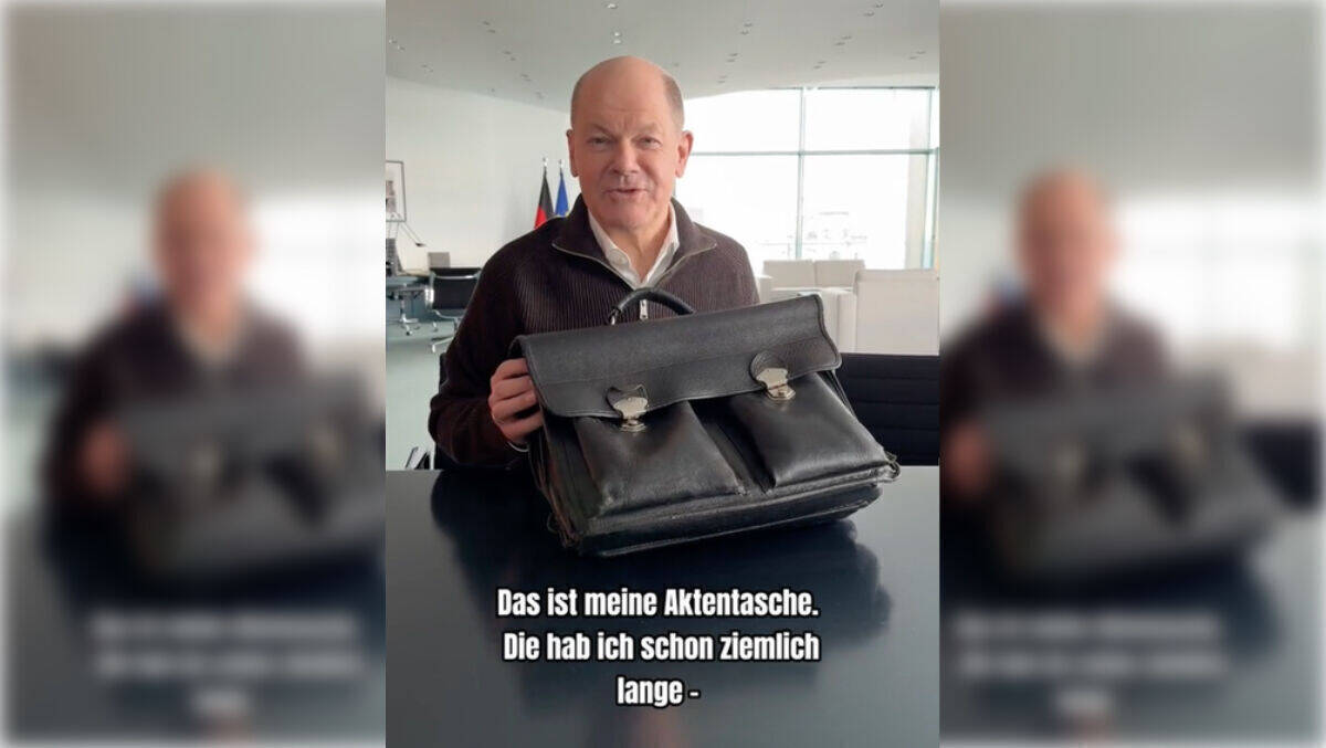 Kanzler Scholz ist ganz neu bei TikTok.