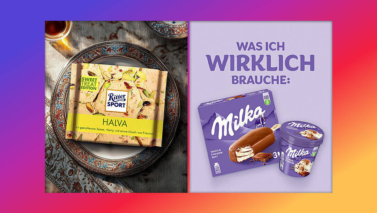Ritter Sport und Milka