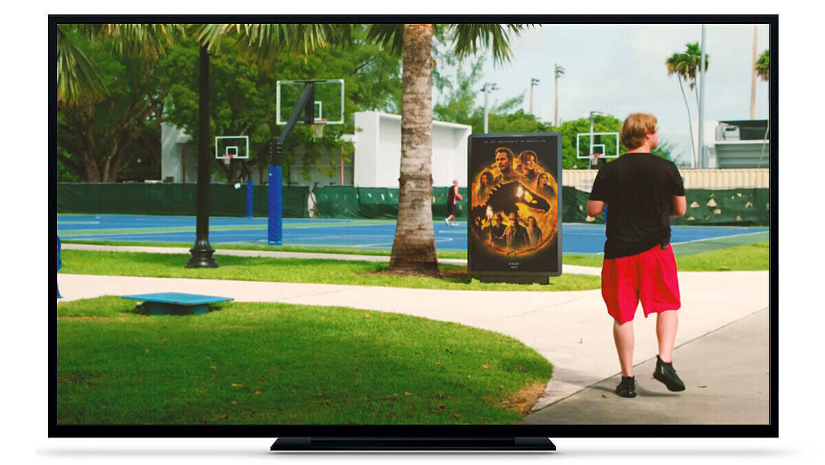 Werbung mitten im Bild – eine der neuen Ideen von NBCUniversal.