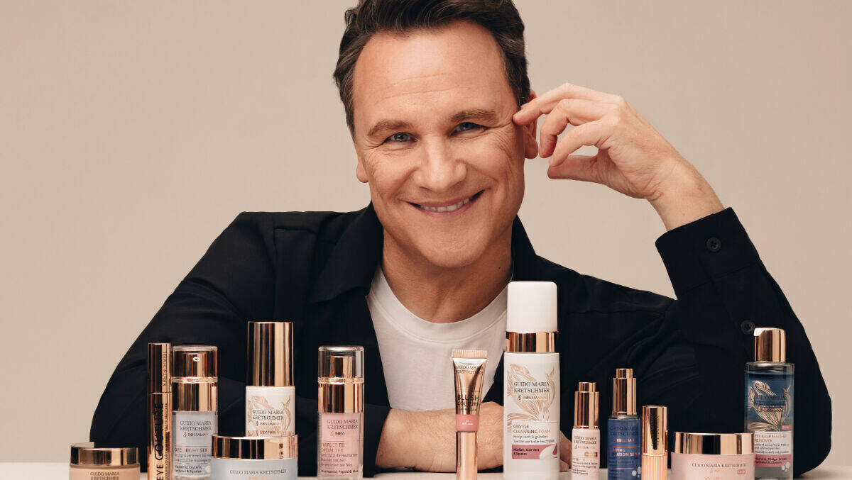 Guido Maria Kretschmer wird für Rossmann zur Marke im Kosmetikregal