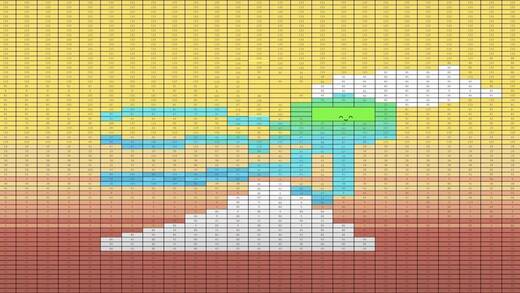 Komponieren mit Excel: Spotify macht's möglich.