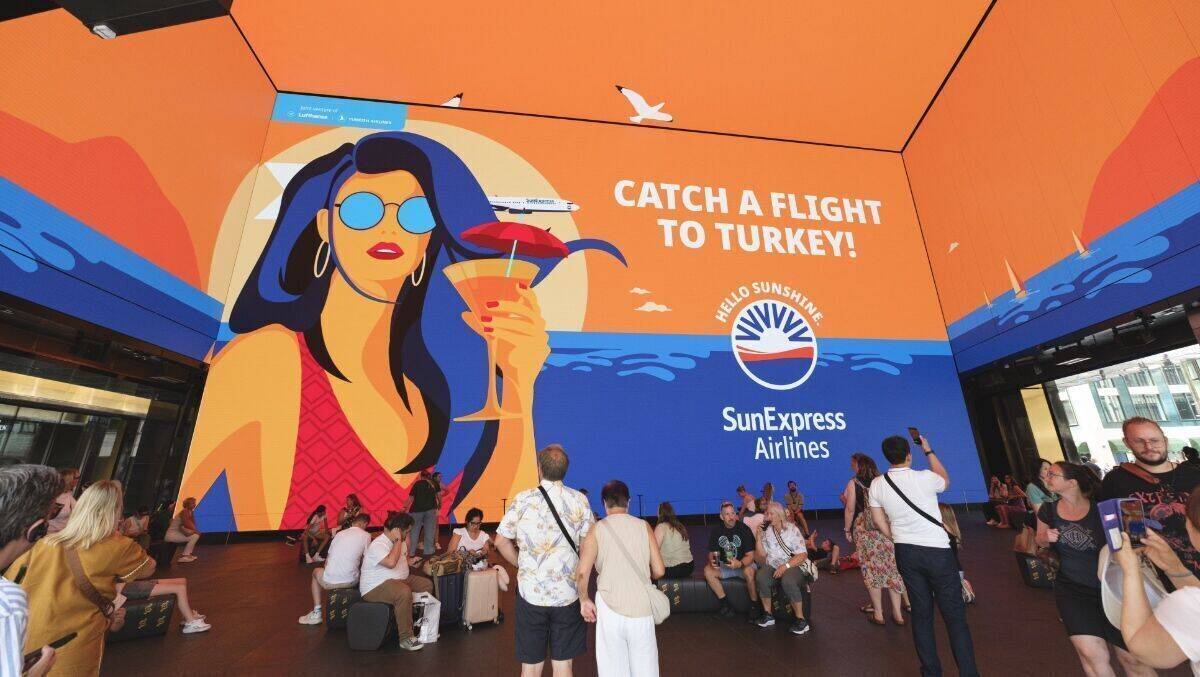 Das ist Deutschlands 3D-Debüt auf dem Outernet-Screen