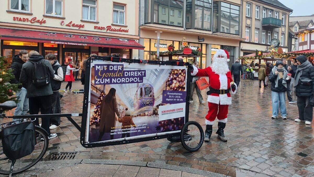 Auch in Schwerin sind die DyBill-Räder unterwegs.