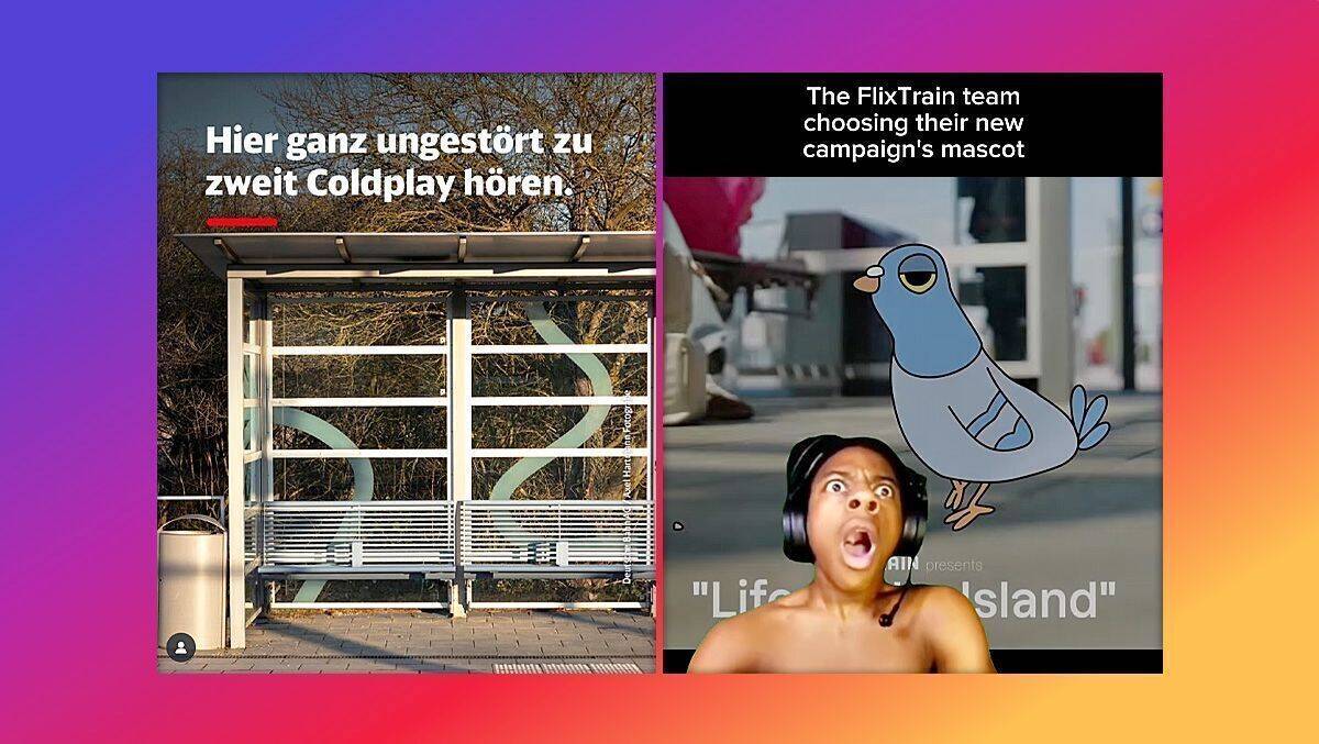Deutsche Bahn vs. Flixbus: Der Instagram-Vergleich