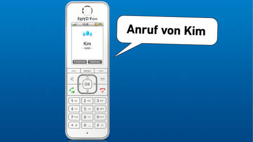 I kim ein bissel später: Mit der MyFRITZ!-App lassen sich entgangene Anrufe kontrollieren.