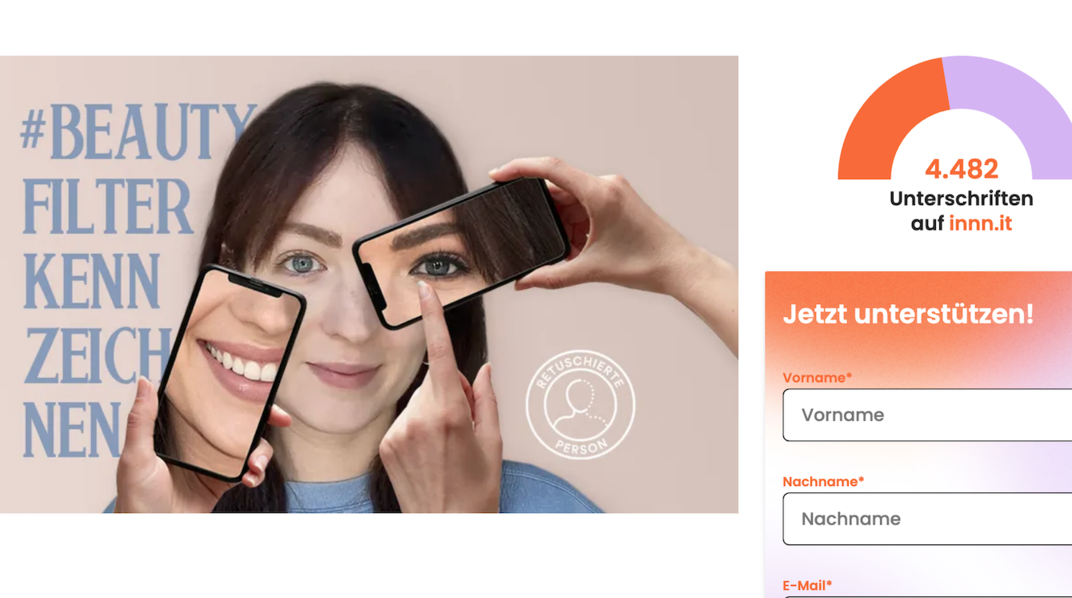 Forderung: Kennzeichnungspflicht für Filter auf Social Media