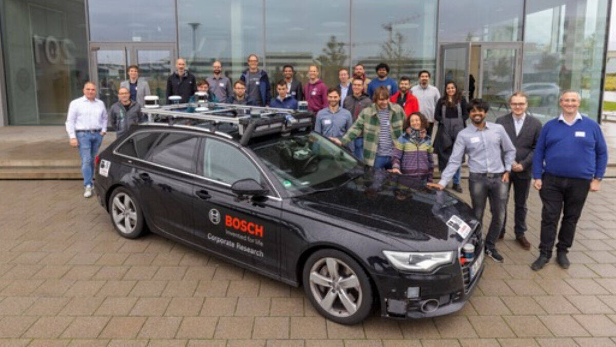 Das Forscher-Team der Uni Freiburg und von Bosch.