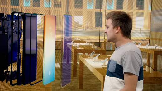 Avantgardes neues Extended Reality (xR)-Studio in München.