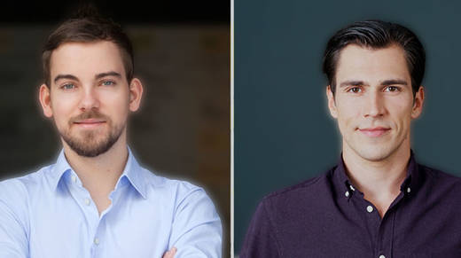 Martin Römhild kümmert sich um Kunden und das operative Geschäft von Ephny, Andreas Bruckschlögl (r.) um die Strukturen.