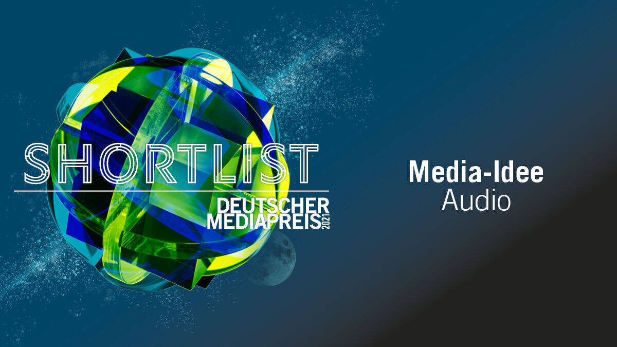 Wer in diesem Jahr die Kugel für die beste Audio-Idee erhält, wird bei der virtuellen Preisverleihung am 29. Juni bekanntgegeben.