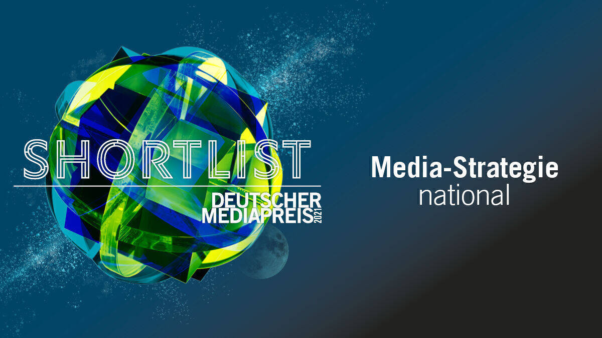 Wird am 29. Juni in einer virtuellen Show verliehen: Der 23. Deutsche Mediapreis.