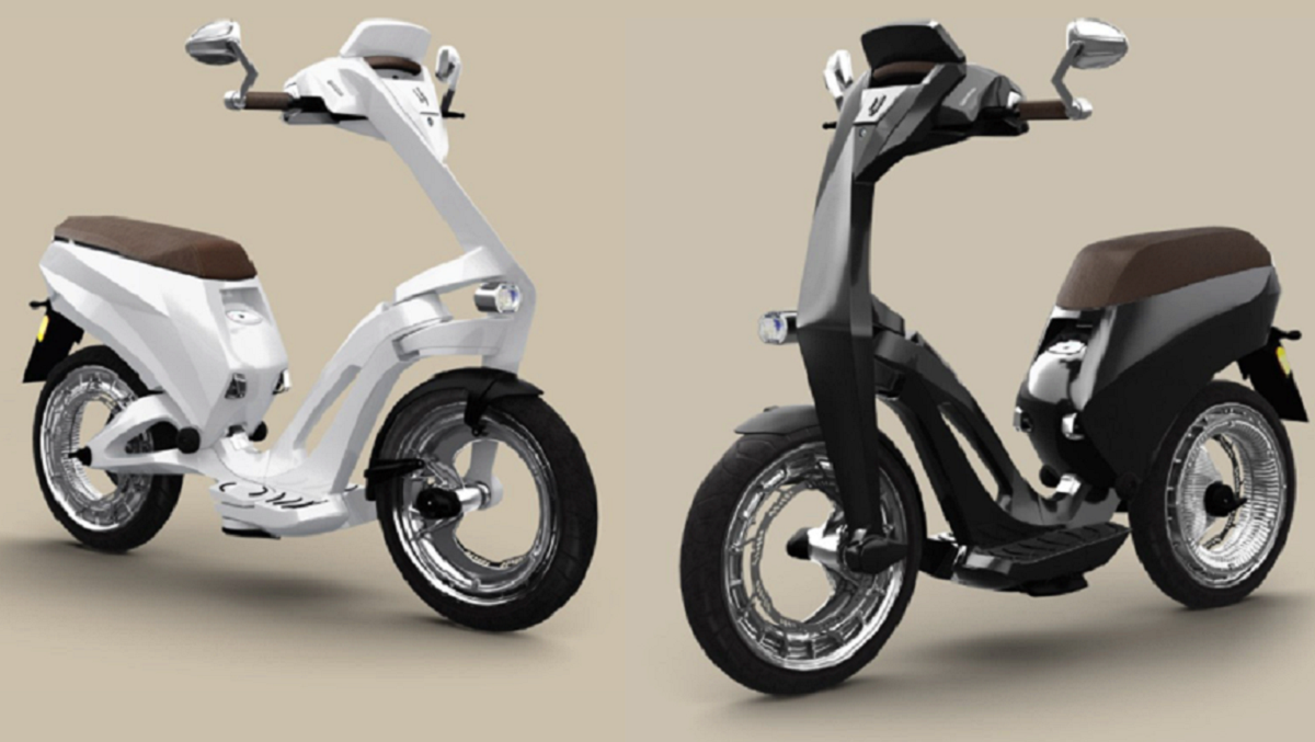 Ergebnis nach zwei Jahren Entwicklungsarbeit: Die leichten Roller von Ujet.