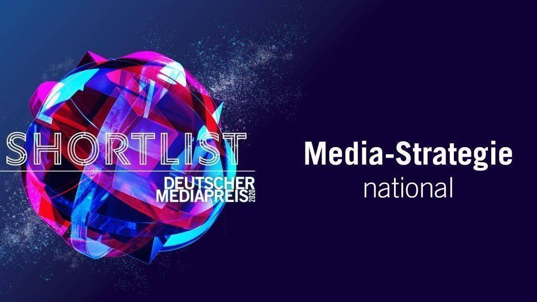 Wird am 30. Juni virtuell verliehen: der Deutsche Mediapreis.