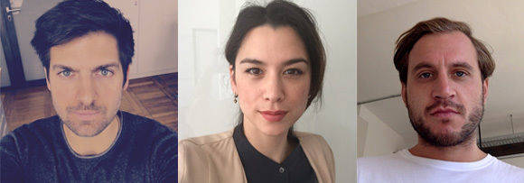 v.l.: Magnus Höltke, Liane Siebenhaar und Florian Avdic.