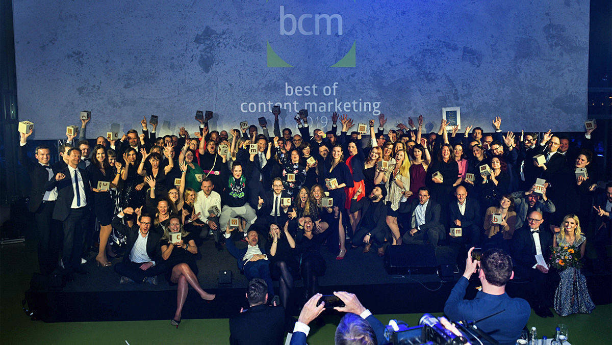 BCM kürt in Hamburg die besten Content-Marketer 2019.