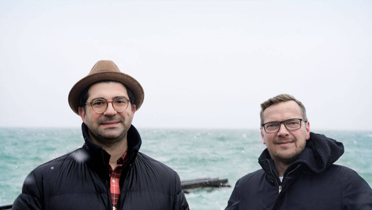 Michael Ohanian (l.) schließt sich Achtung-Chef Mirko Kaminski an.