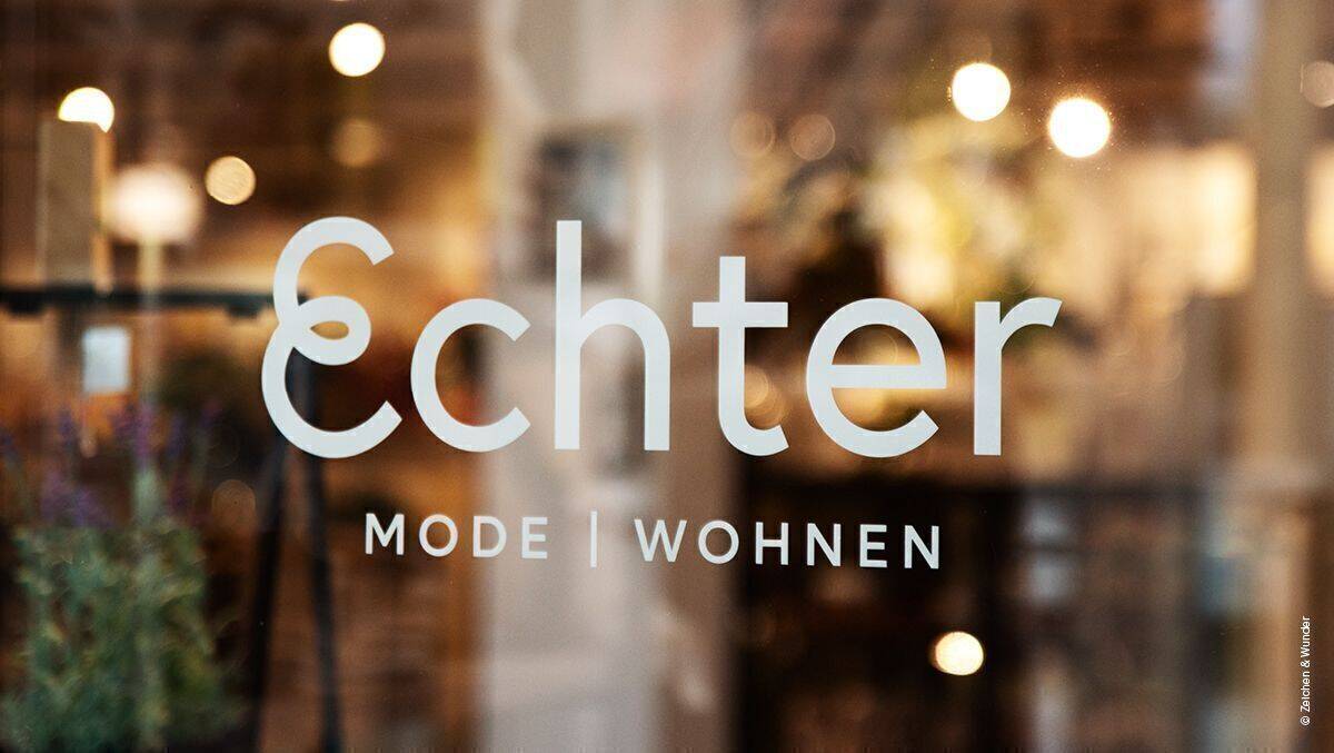 Der schwungvolle Anfangsbuchstabe bleibt, sonst hat sich einiges erneuert beim Redesign von Echter.