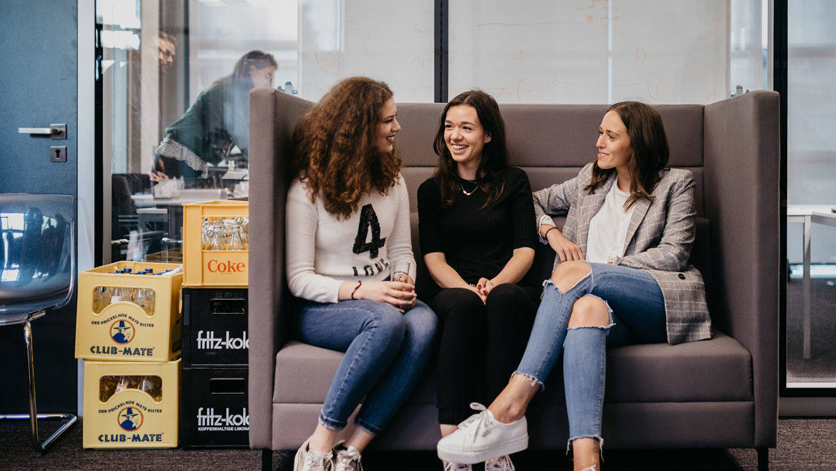 Mehr als die Hälfte der Factor-A-MitarbeiterInnen sind Frauen.