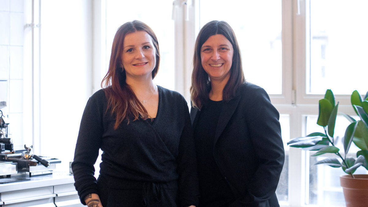 Melanie Persiel  und Yasmin Sedlaczek von La Red.