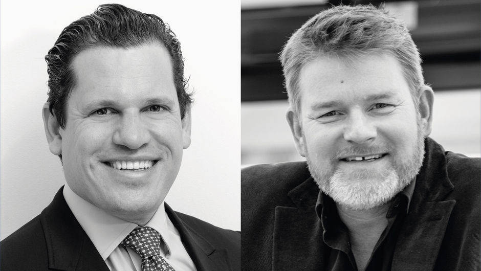 Tim von der Decken (l.) und Wolf Ingomar Faecks streiten sich über die Rolle des Einkaufs im Marketing.