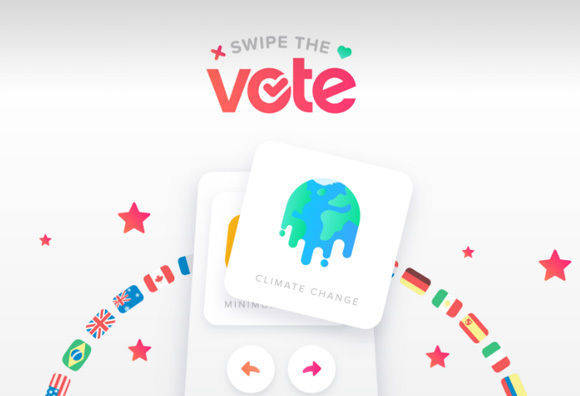 US-Wahlen: Tinder als Entscheidungshilfe.