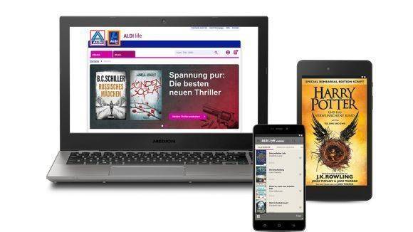 Aldi verkauft nun auch E-Books.