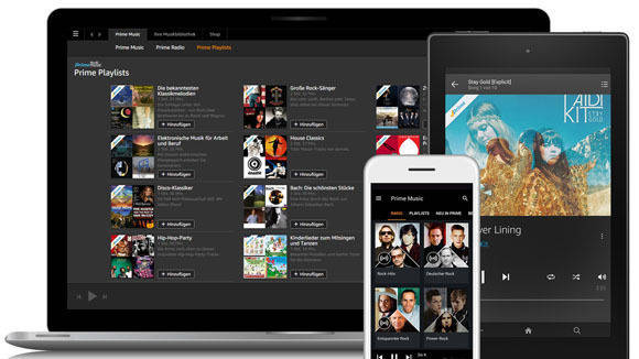 Amazon Prime Music startet auch hierzulande.