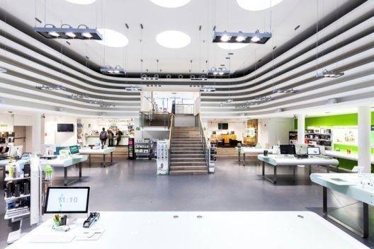 Auch in der Gravis-Filiale kamen Beacons zum Einsatz: Allerdings hatten die Beacons bei FMCG-Produkten eine bessere Wirkung.