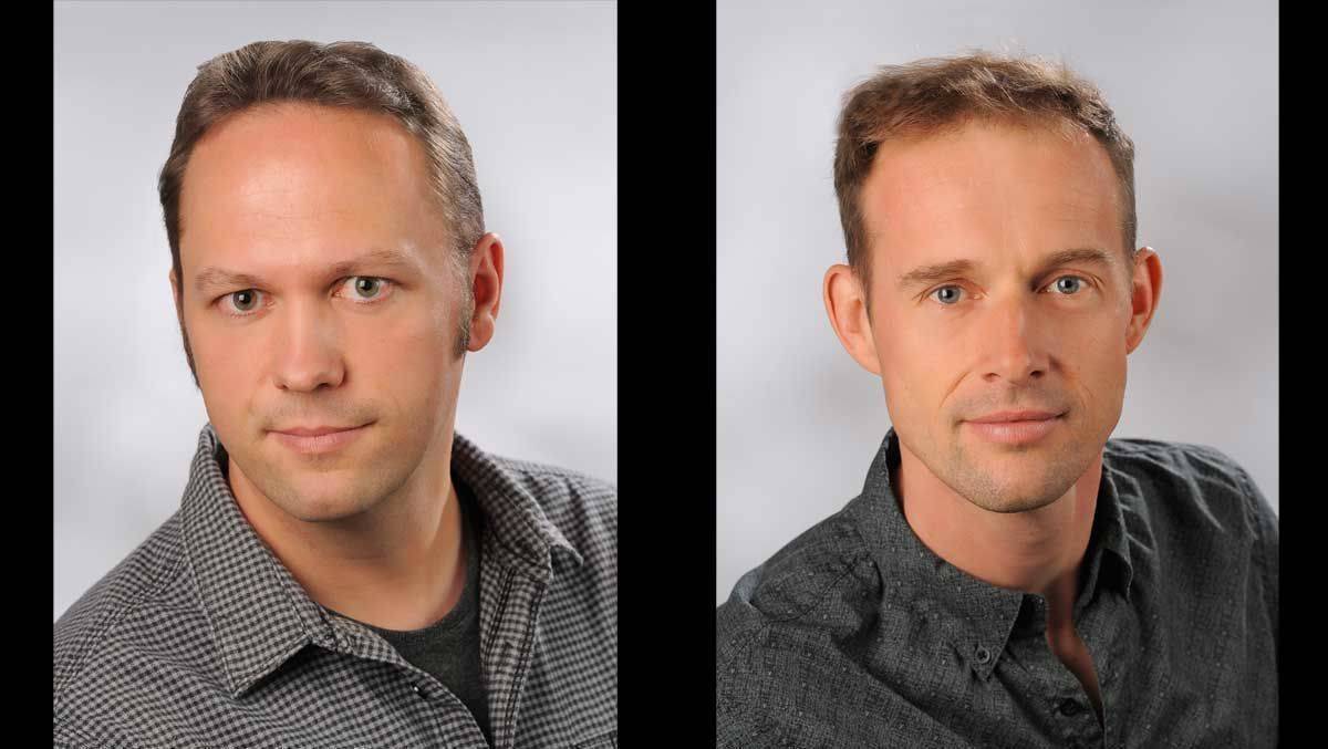 Stefan Schmidt (links) und Marten Jung gründeten 2017 zusammen Unibright.